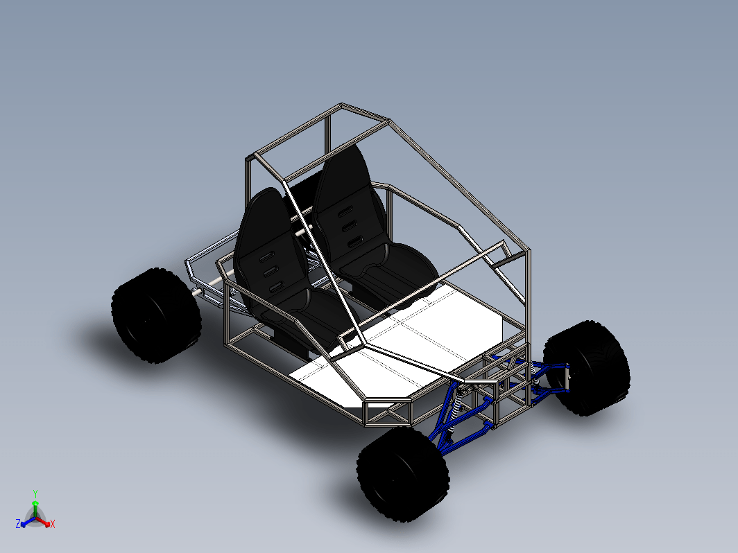 buggy-123越野钢管车车架