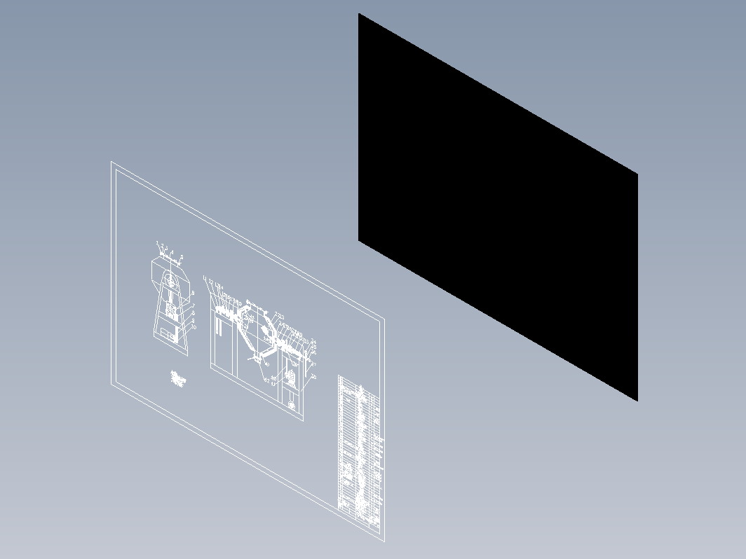 真空回转干燥机结构设计CAD+说明书