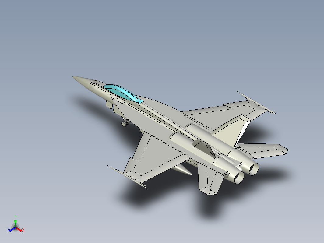 Boeing FA-18EF Super Hornet战斗机