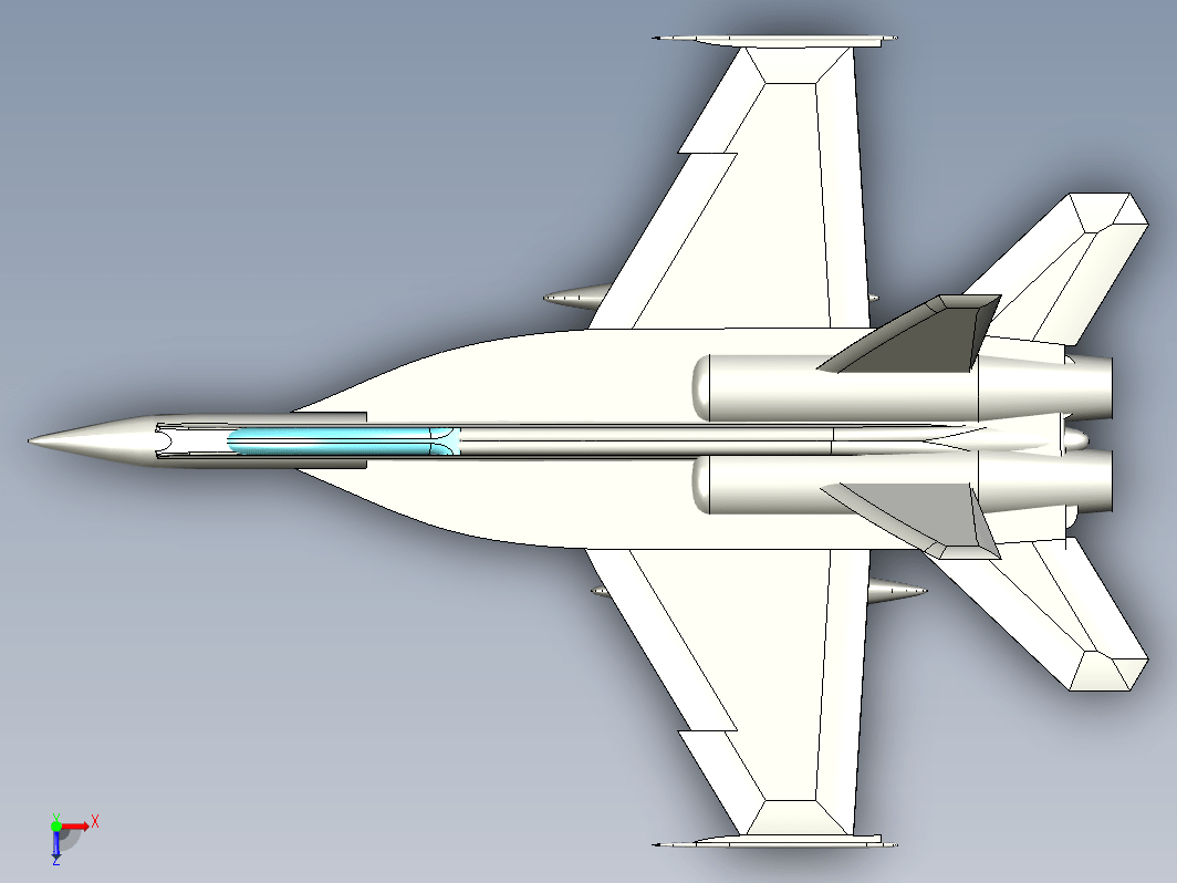 Boeing FA-18EF Super Hornet战斗机