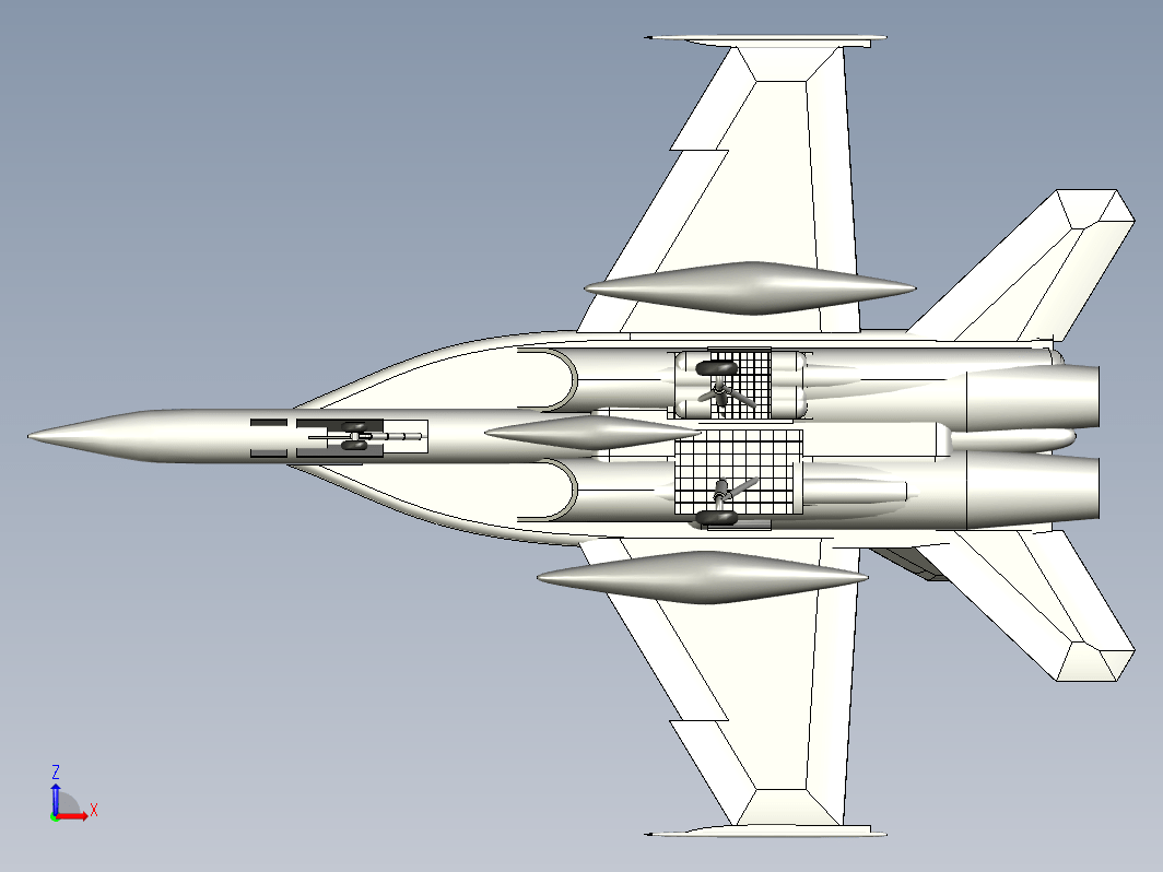 Boeing FA-18EF Super Hornet战斗机