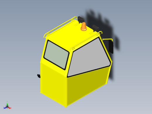 cabin for crane起重机舱结构缩略图