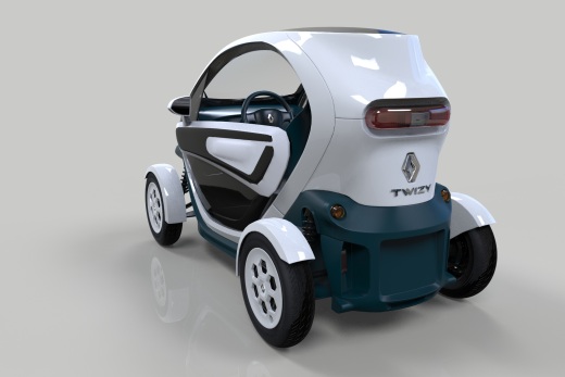 雷诺Renault Twizy小型电动车缩略图