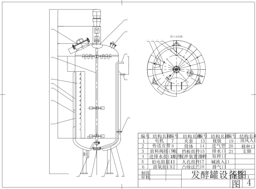年产一万吨的苏氨酸工厂设计CAD+说明缩略图