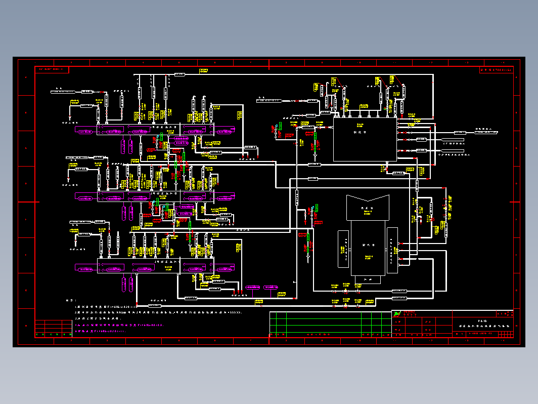 锅炉系统 F146IIS-J0201-23高压加热器疏水放气系统