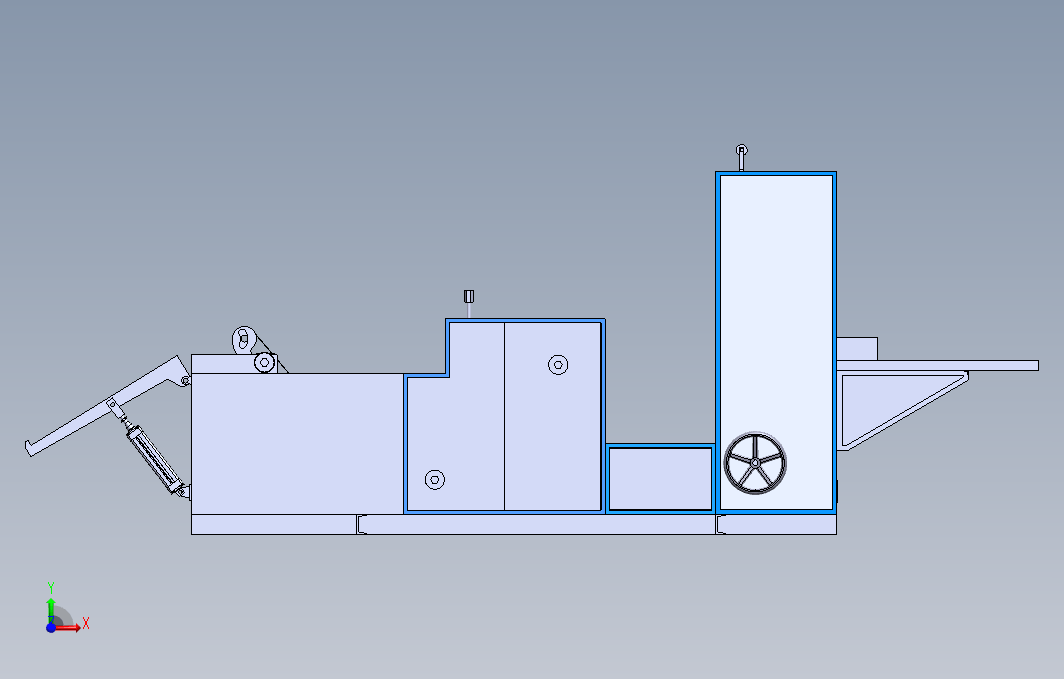 Z字型折叠式点胶机