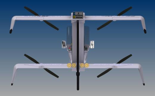 单座飞行器 Flying quad bike缩略图