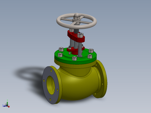截止阀结构 Stop Valve Assembly缩略图