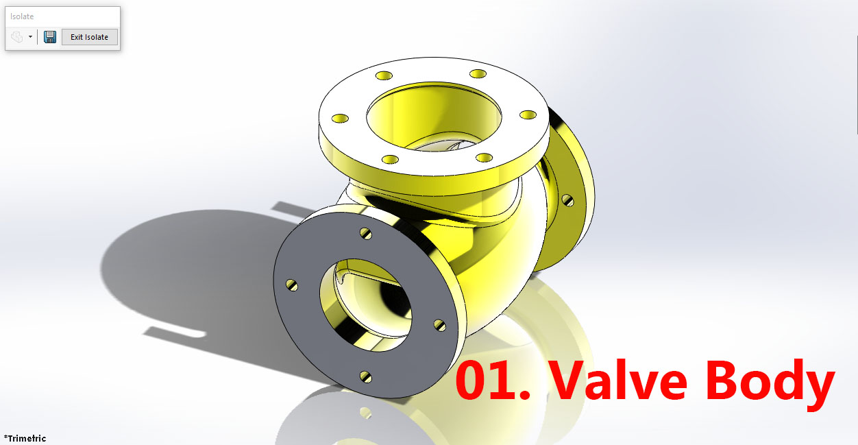 截止阀结构 Stop Valve Assembly