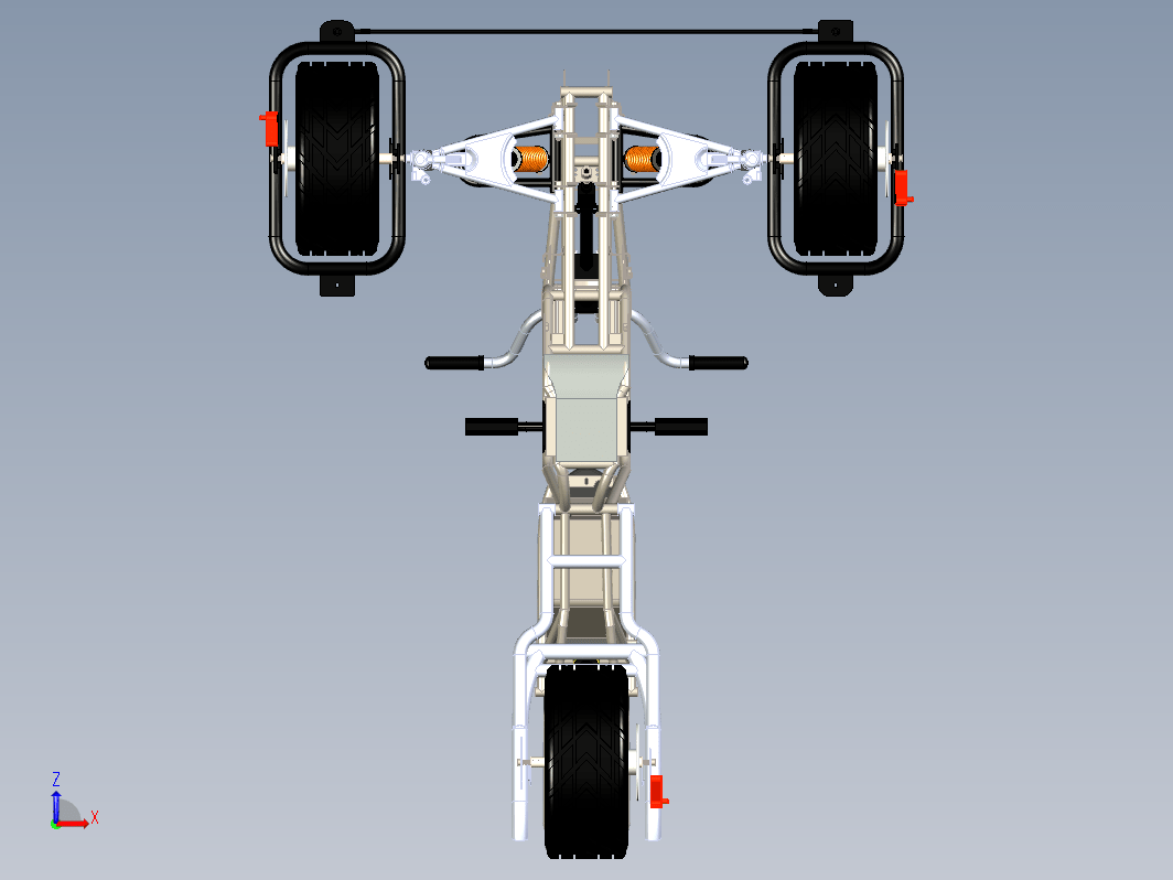 马车三轮车，三轮越野车架 BUGGY TRICAR