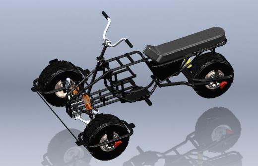 马车三轮车，三轮越野车架 BUGGY TRICAR缩略图