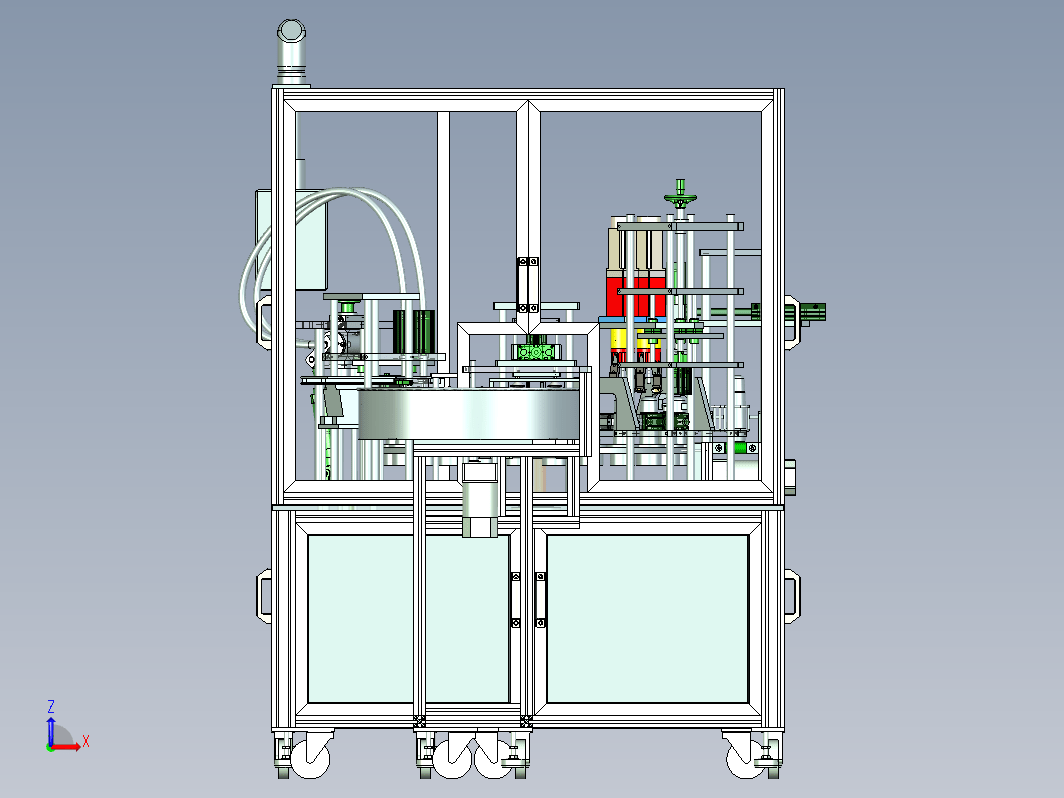 双头全自动活塞式液体灌装机