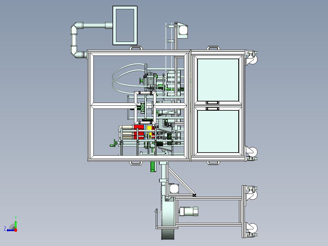 双头全自动活塞式液体灌装机