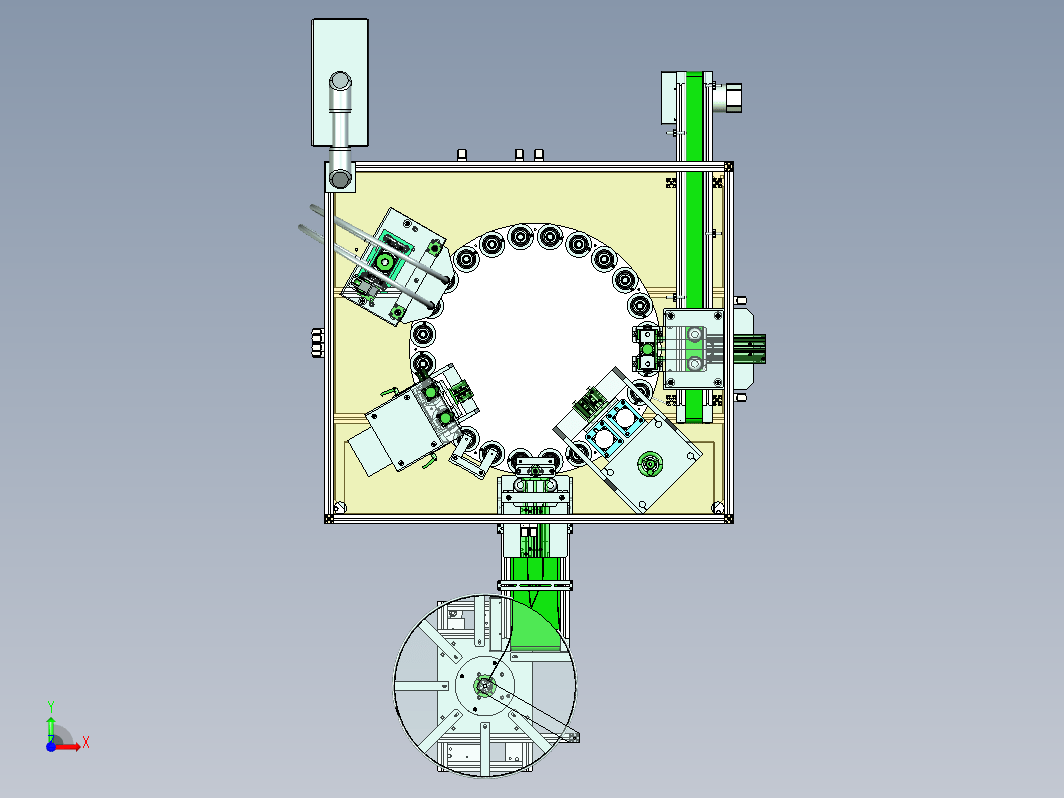 双头全自动活塞式液体灌装机