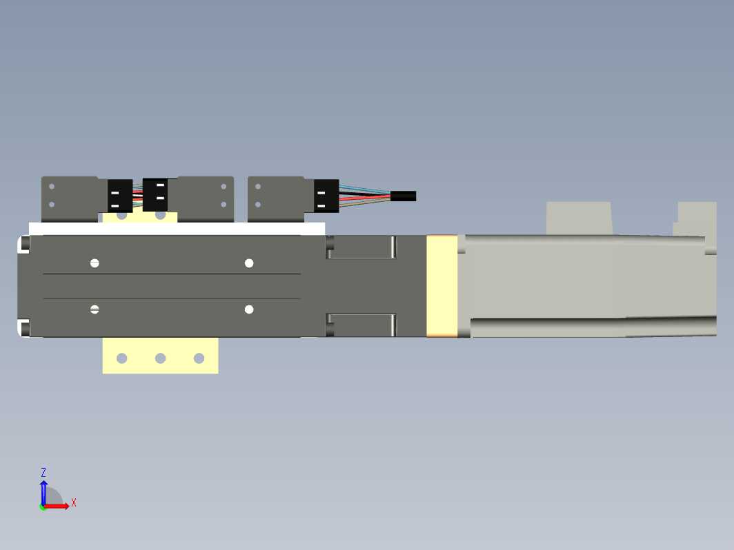 KK4001C-100A1-F0S2模组上银KK模组KK4001C-铸铁模组-电动滑台