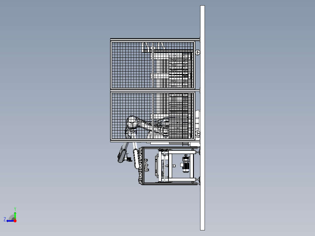 门板装配工作站