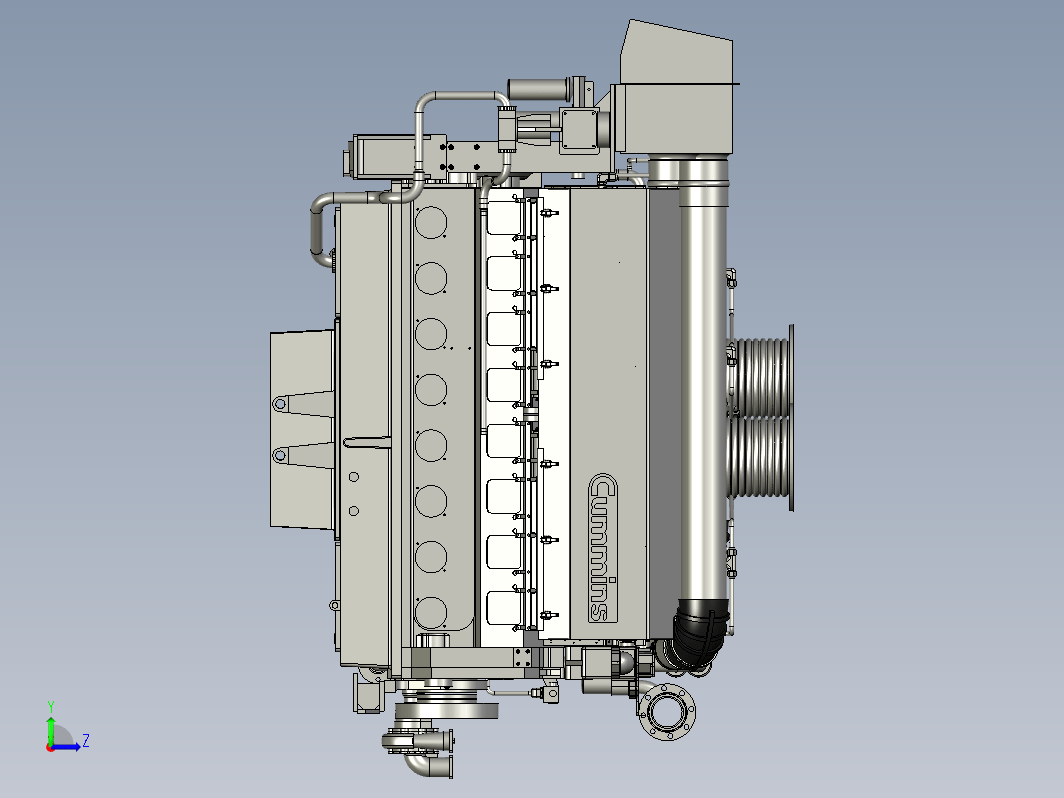 Cummins QSKV60柴油发动机