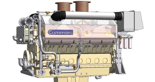 Cummins QSKV60柴油发动机缩略图