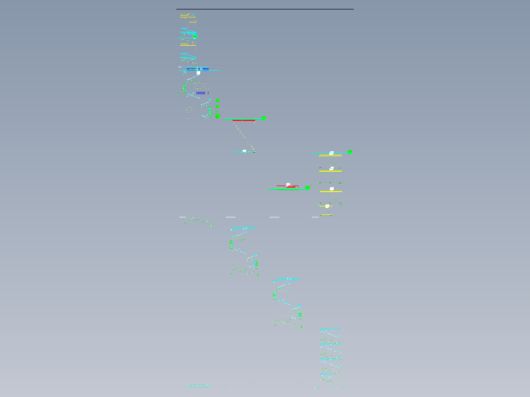 远达公司钢结构工程CAD