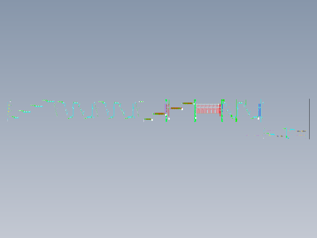 远达公司钢结构工程CAD