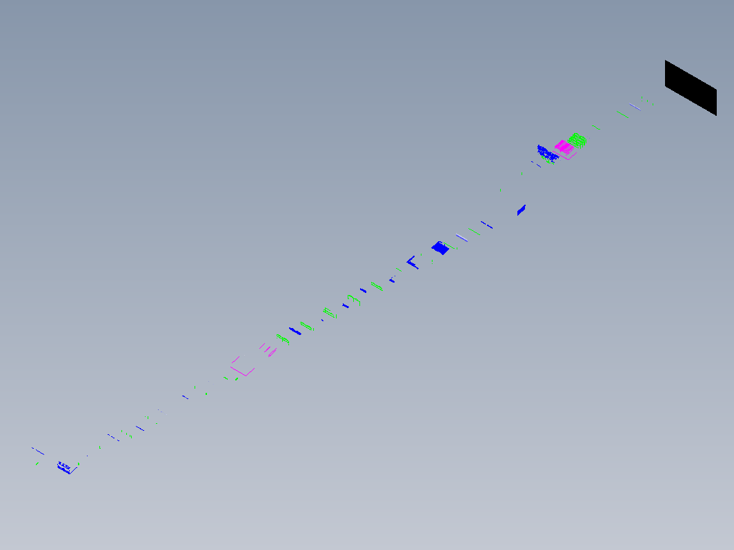 榜头光华古家具展厅钢结构CAD