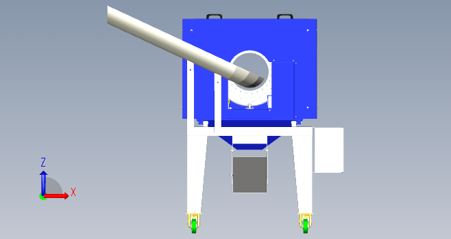 F0003-圆筒离心分离器脱水机模型