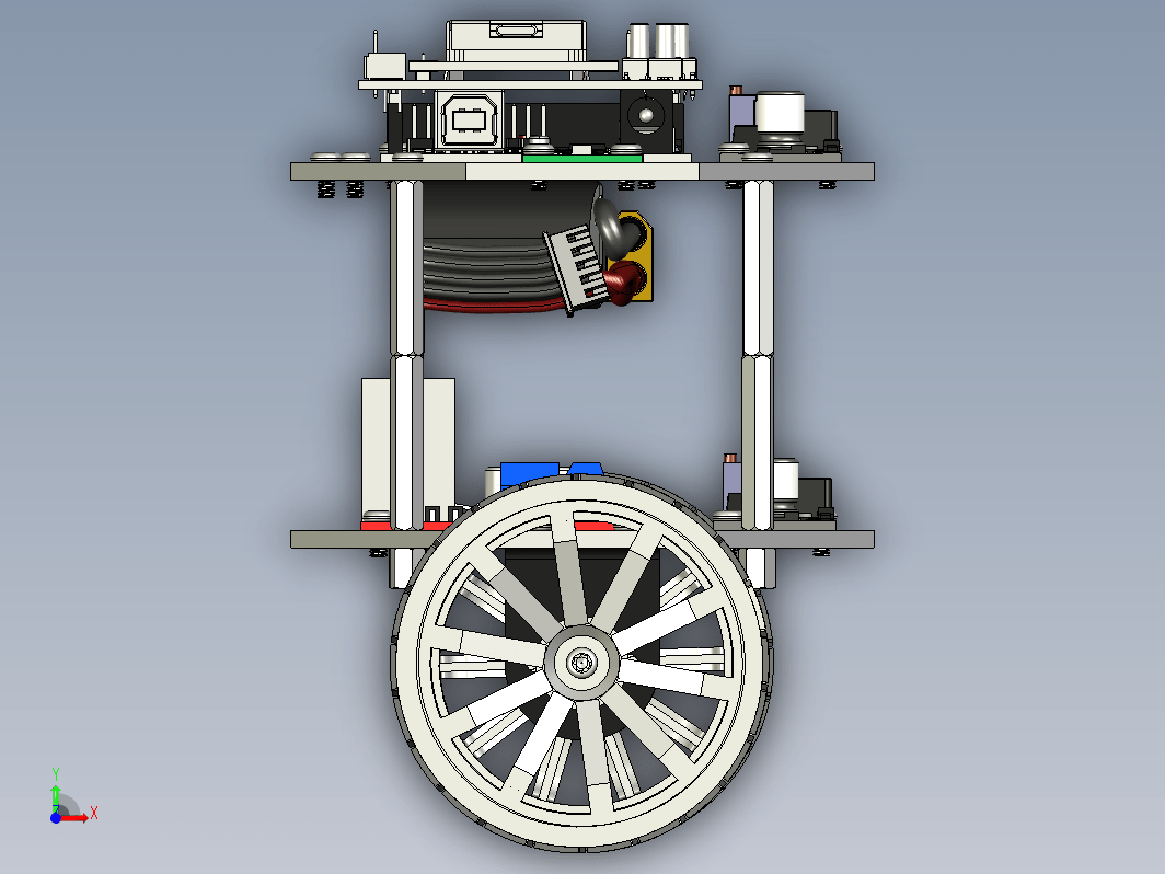 Self balancing bot双足自平衡小车