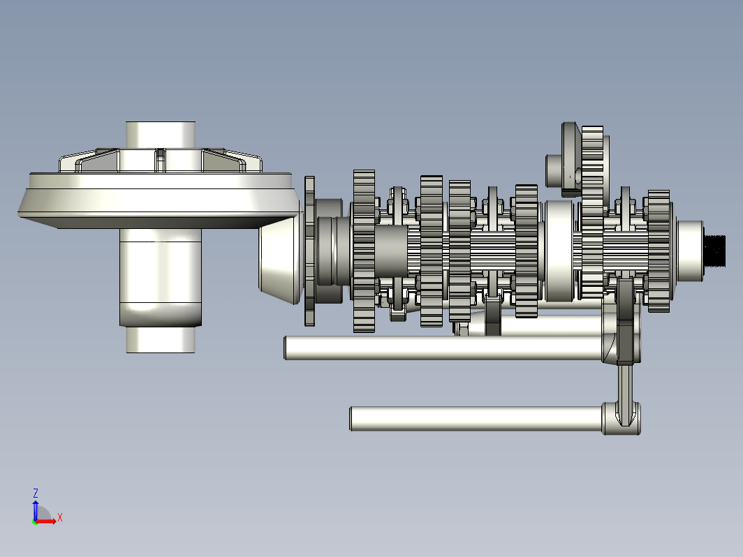 Hewland LD200齿轮箱内部结构