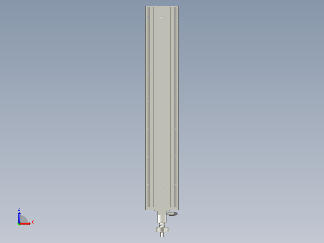 MT120BS-L500 直线模组 滑台模型.MT120BS.L10.500.手轮.3D