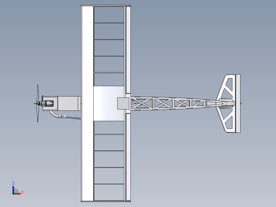 遥控航模结构 THUNDERBROL RC Plane