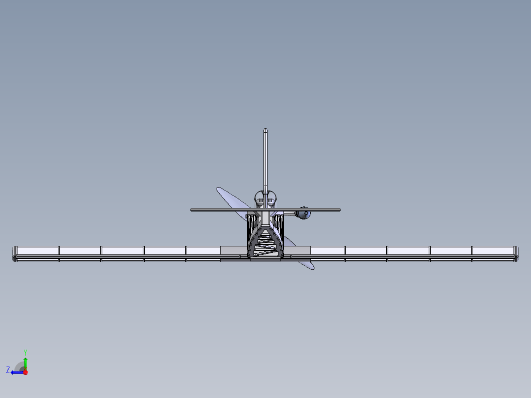 遥控航模结构 THUNDERBROL RC Plane