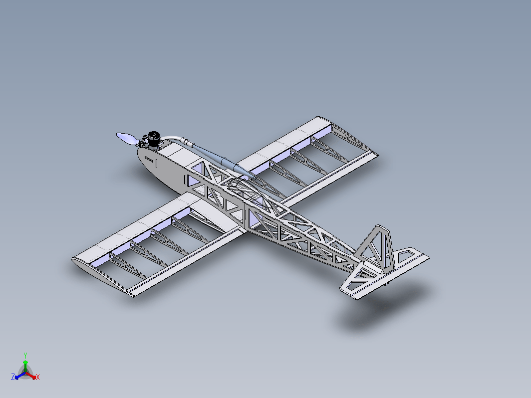 遥控航模结构 THUNDERBROL RC Plane