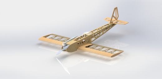 遥控航模结构 THUNDERBROL RC Plane缩略图