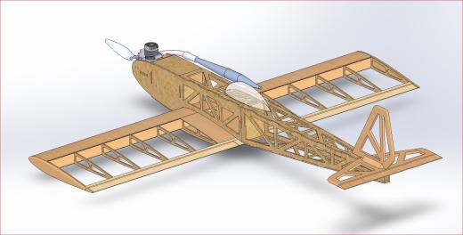 遥控航模结构 THUNDERBROL RC Plane缩略图