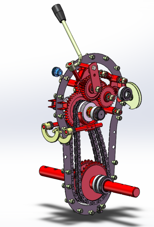 农用中耕机 双轮中耕机   3D+CAD+说明书缩略图