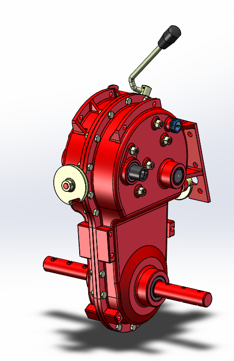 农用中耕机 双轮中耕机   3D+CAD+说明书缩略图