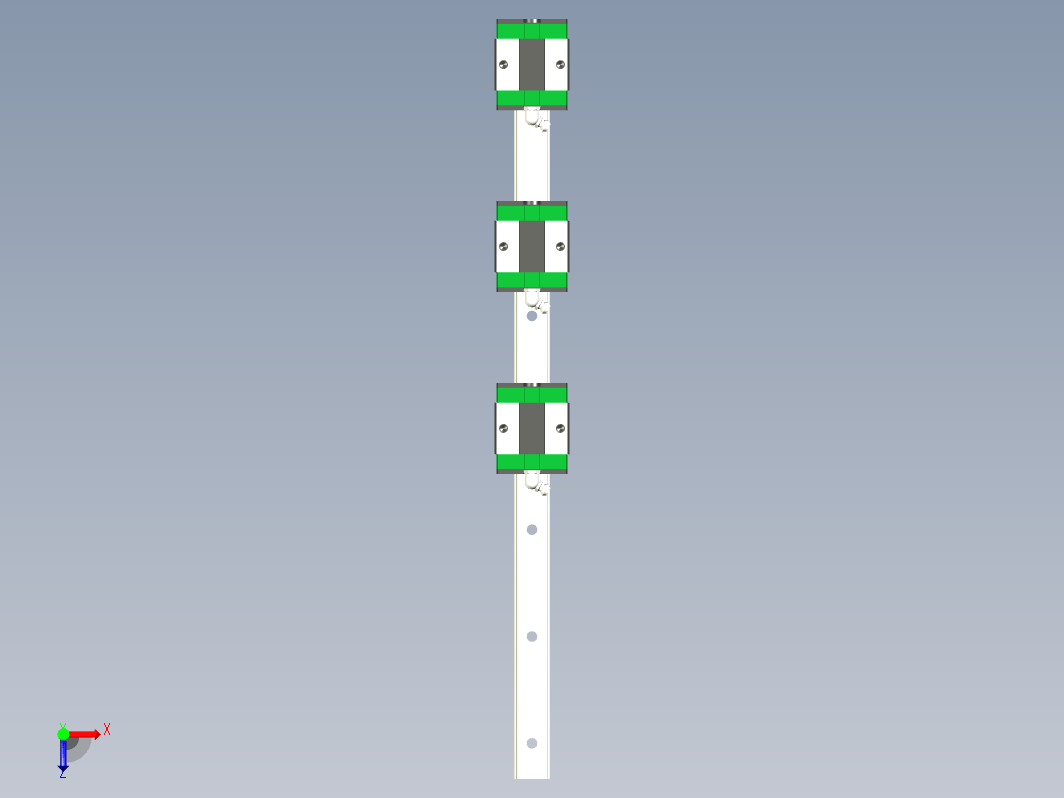 EGH-SA╱EGH-CA 低组装式线性滑轨╱直线导轨[EGH20SA3R400Z0CI]