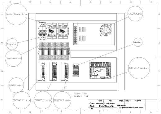 chn 700x500x500mm 3D打印机结构缩略图