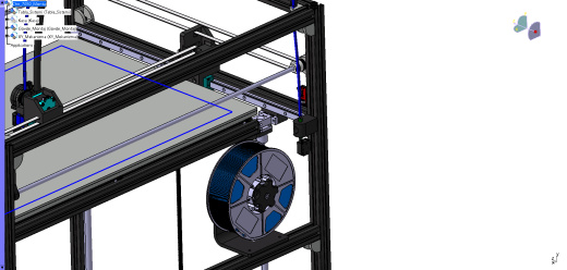chn 700x500x500mm 3D打印机结构缩略图