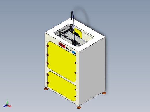 chn 700x500x500mm 3D打印机结构缩略图
