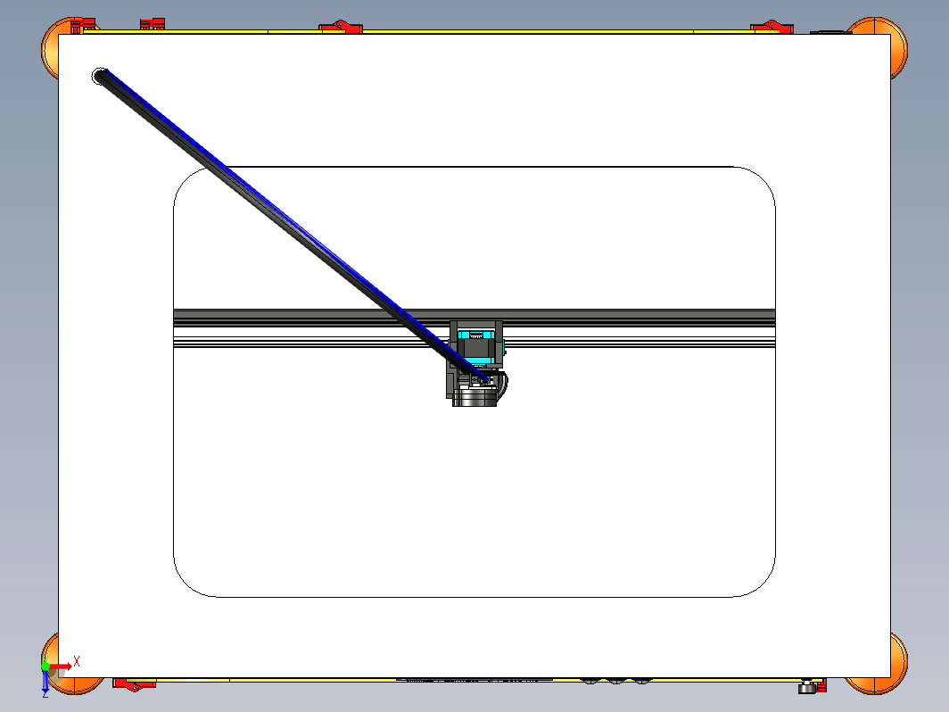 chn 700x500x500mm 3D打印机结构