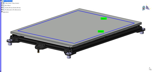 chn 700x500x500mm 3D打印机结构缩略图