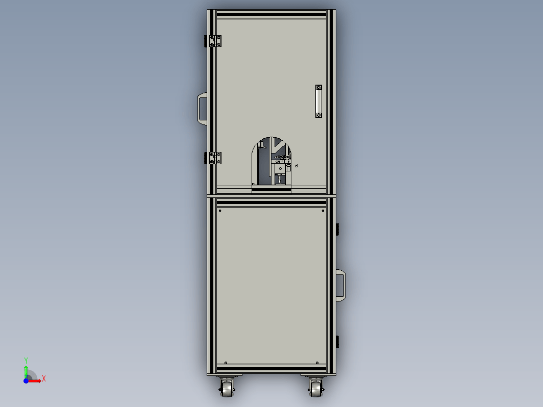 E型卡簧装配机step