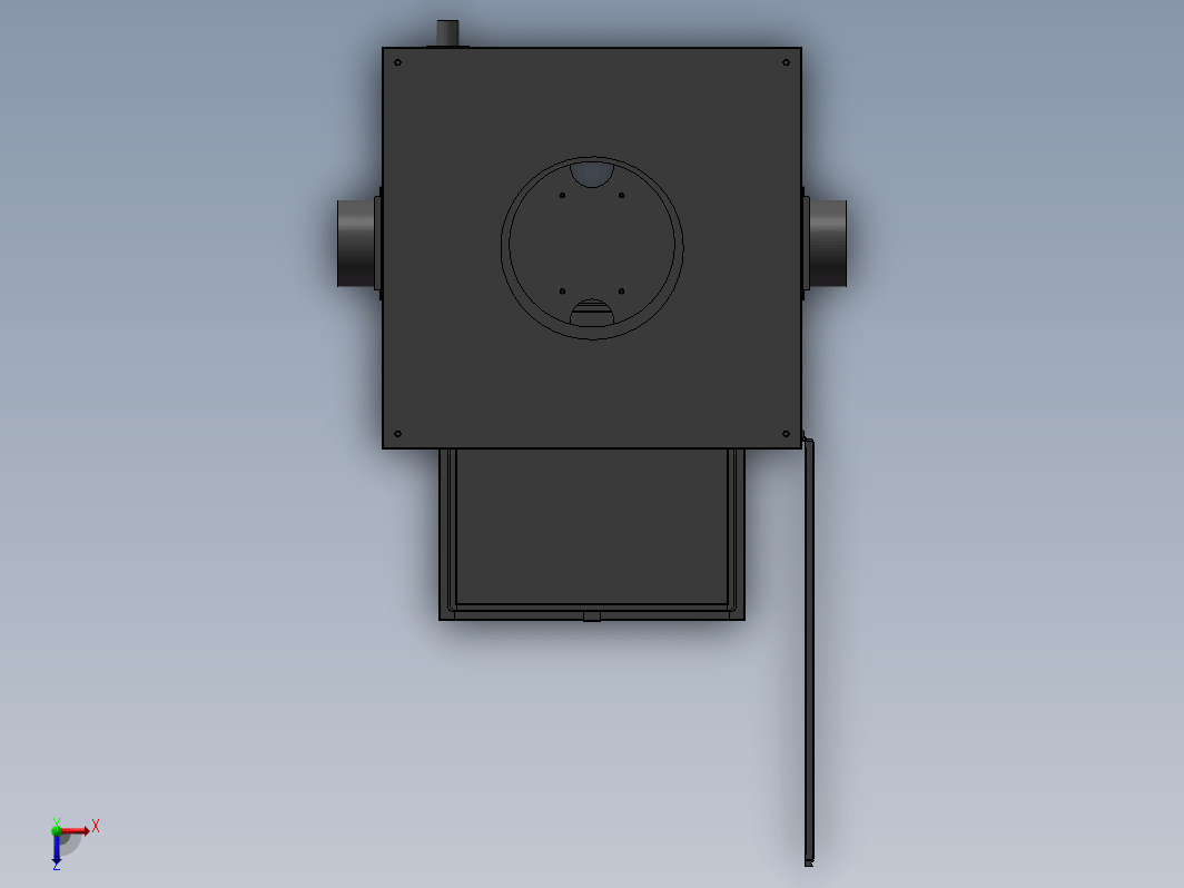 5.5KW石墨吸尘柜