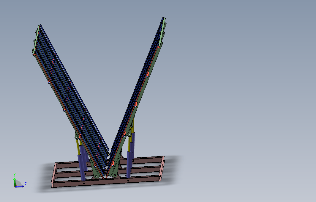 制作金属罐体焊接翻板工装