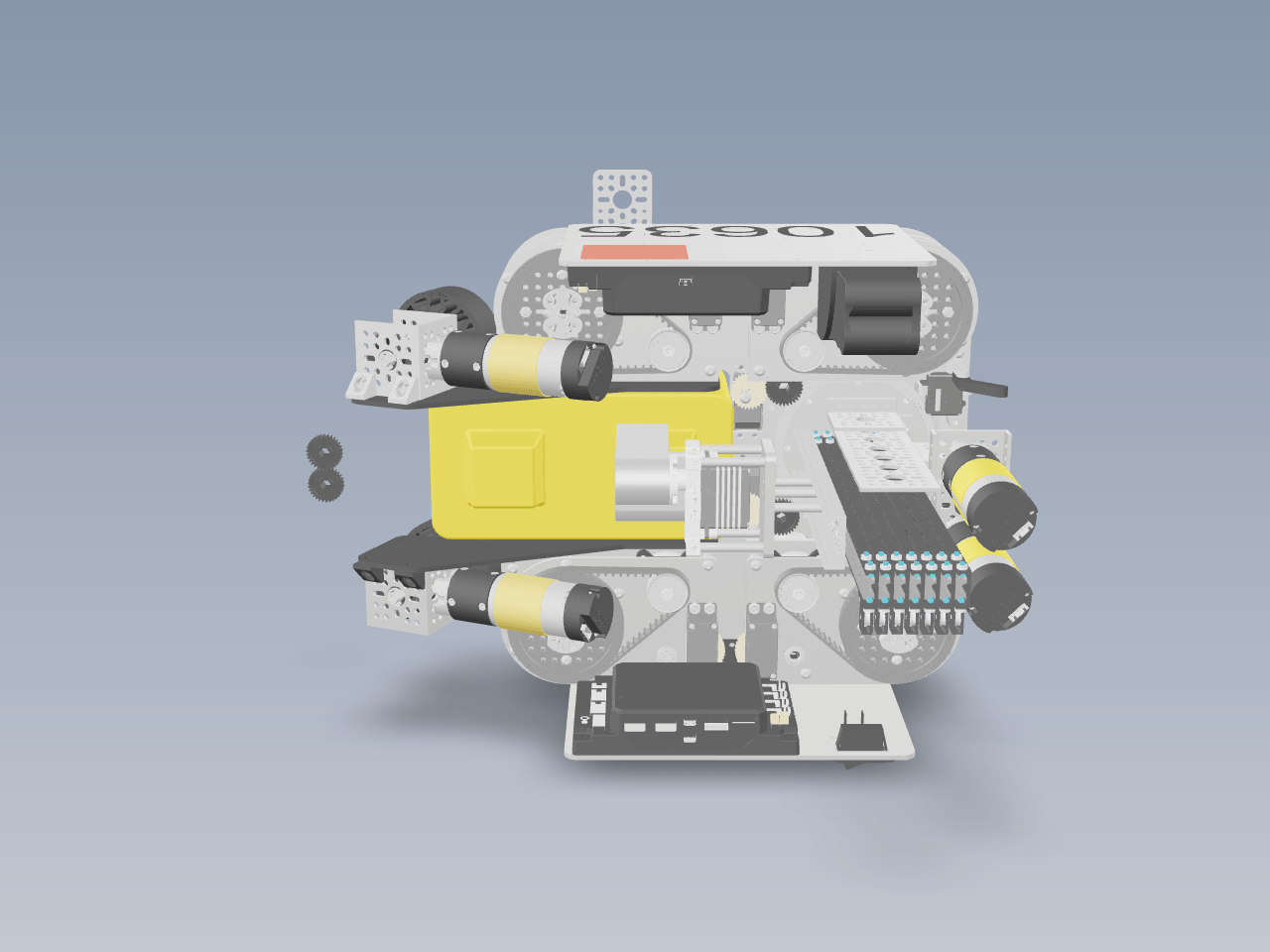 velox-cad-10635比赛小车