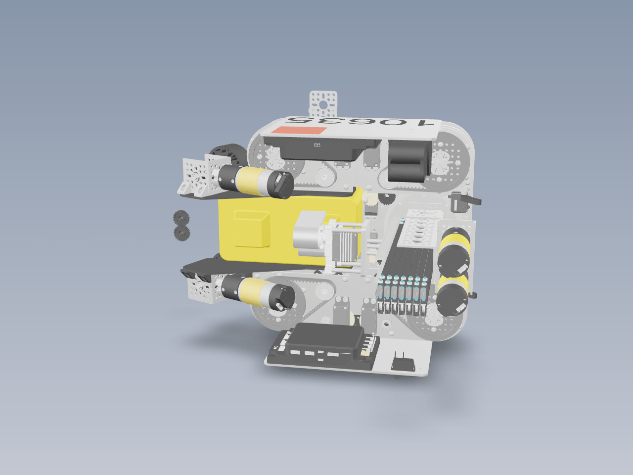 velox-cad-10635比赛小车