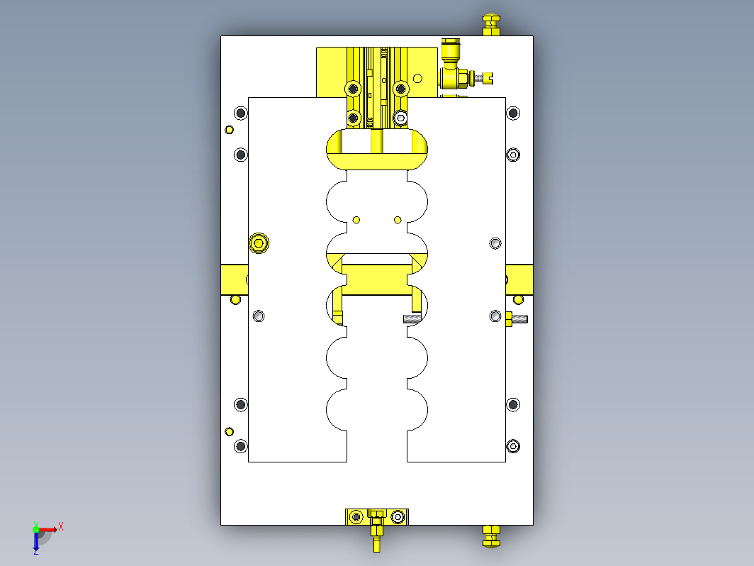 工具的间距传送