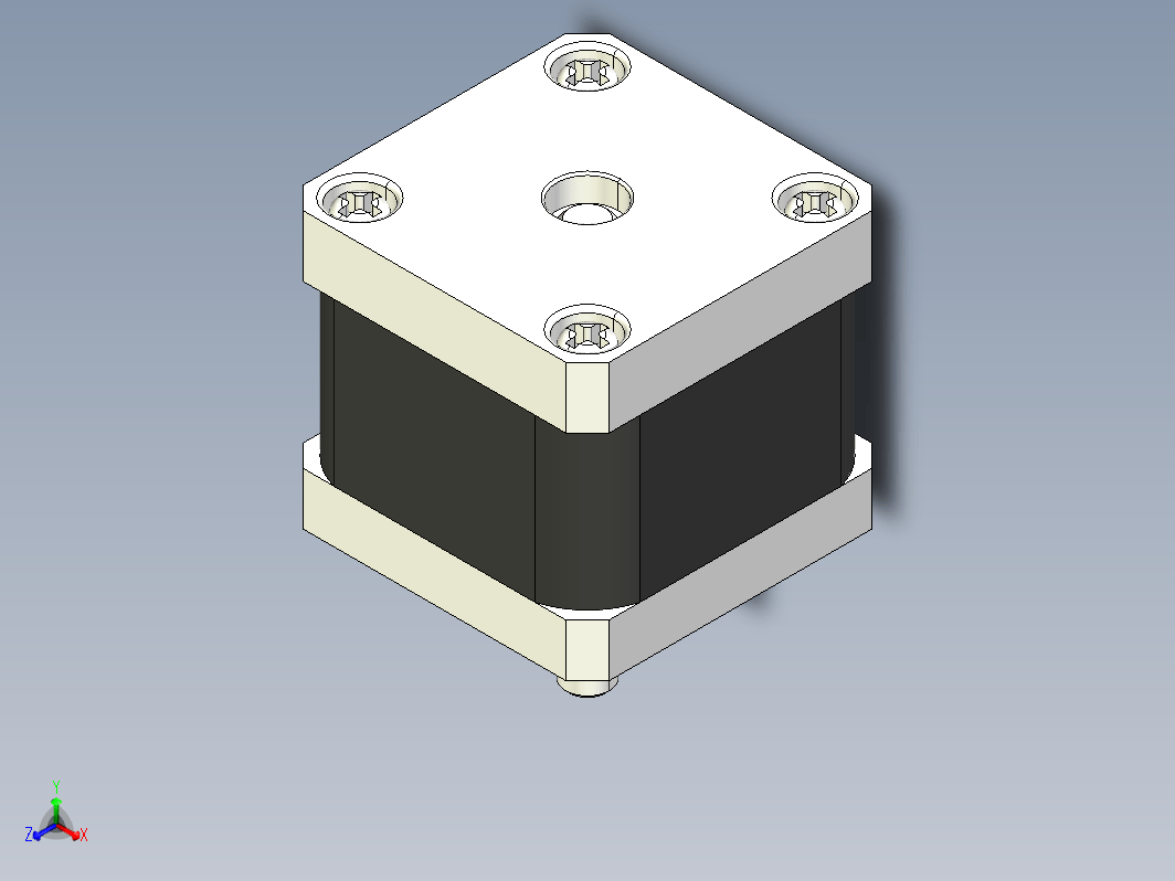 步进电机3D图35J1826-405