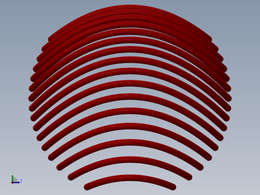 SOLIDWORKS 中的复杂球体曲线设计缩略图